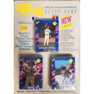 1990 Factory Sealed Classic Major League Board Game fa9464